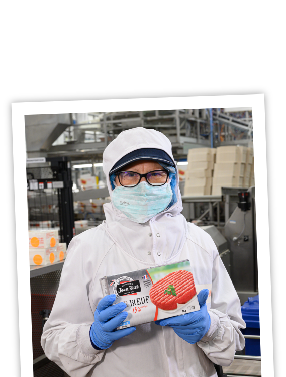 visuel collaborateur rayon surgele